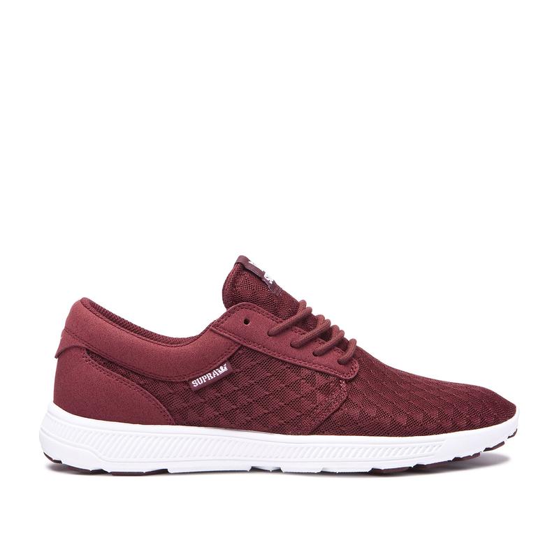 Supra HAMMER RUN Sneaker Low Damen Bordeaux Deutsch QRWIX2673